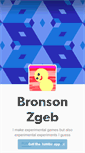 Mobile Screenshot of bronsonzgeb.com